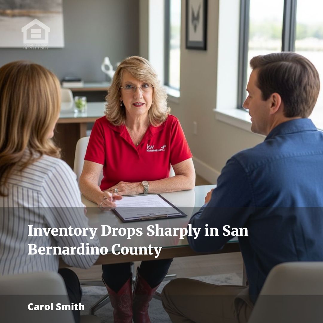 Inventory Drops Sharply in San Bernardino County