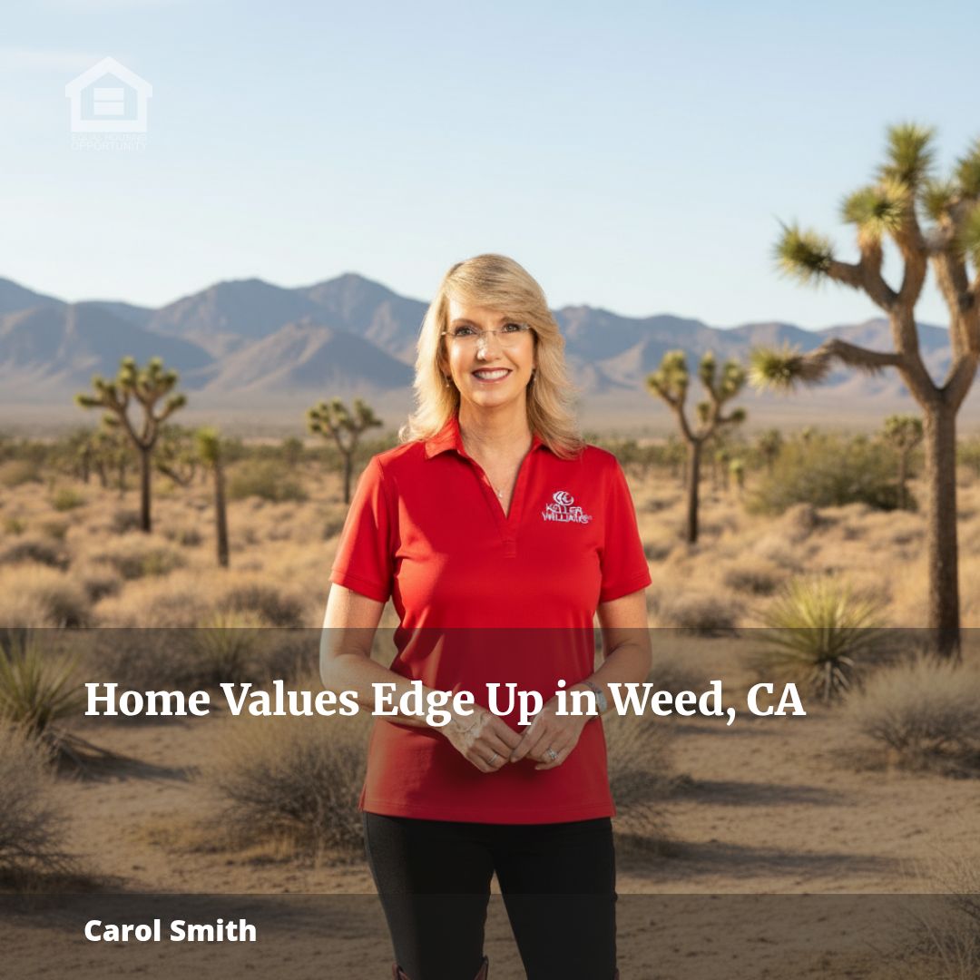 Home Values Edge Up in Weed, CA